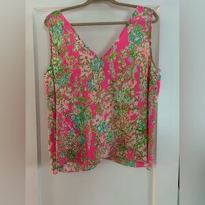 Lilly Pulitzer Southern Charm silk blouse